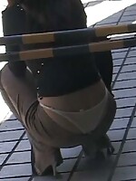 mature asian stockings